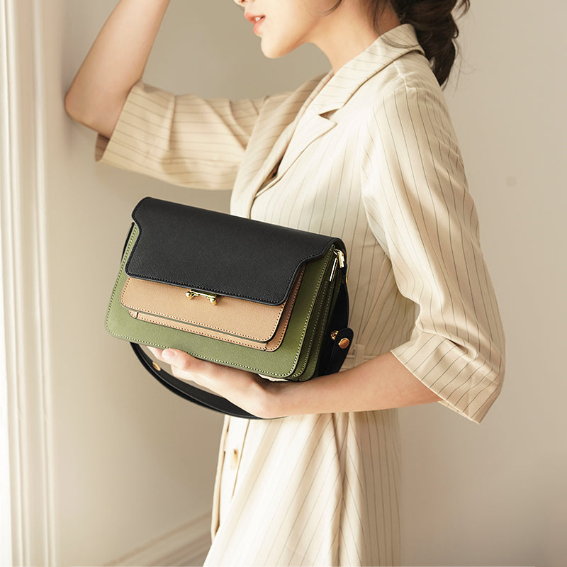 Women Leather Accordion Side Bag Patterns Leather Pattern Shoulder Bag Leather Craft Pattern