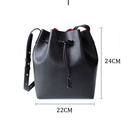 Women Leather Bucket Side Bag Pattern Leather Pattern Women Bucket Crossbody Bag Leather Craft Pattern