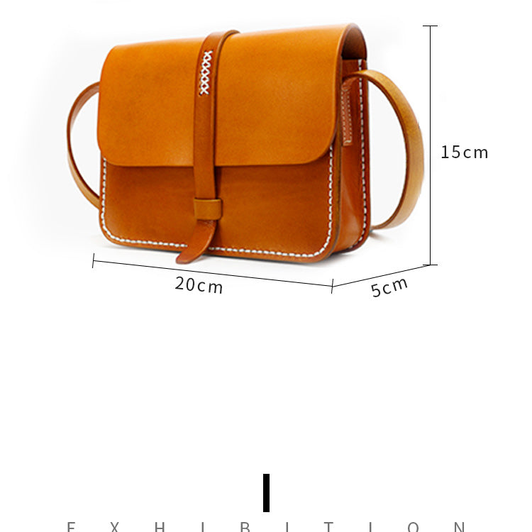 Women Leather Classic Side Bags Pattern Leather Pattern Women Crossbody Bags Leather Craft Pattern