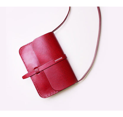 Women Leather Classic Side Bags Pattern Leather Pattern Women Crossbody Bags Leather Craft Pattern