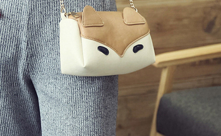 Women Leather Fox Side Bag Patterns Leather Pattern Women Crossbody Bag Leather Craft Pattern