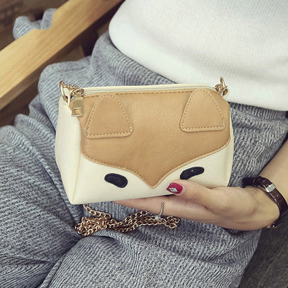 Women Leather Fox Side Bag Patterns Leather Pattern Women Crossbody Bag Leather Craft Pattern