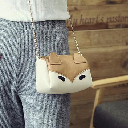 Women Leather Fox Side Bag Patterns Leather Pattern Women Crossbody Bag Leather Craft Pattern