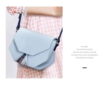 Women Leather Geometry Side Bag Pattern Leather Pattern Shoulder Bag Leather Craft Pattern