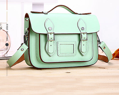 Women Leather Satchel Bag Patterns Leather Pattern Women School Shoulder Bag Leather Craft Pattern