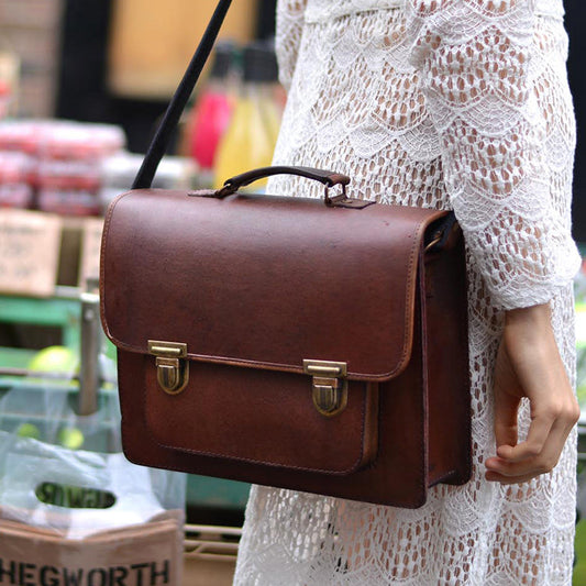 Women Leather Satchel Side Bag Pattern Leather Pattern School Shoulder Bag Leather Craft Pattern