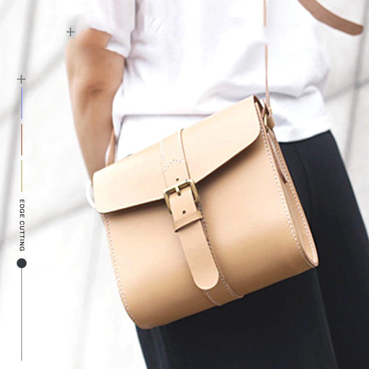 Women Leather Square Side Bag Pattern Leather Pattern Women Crossbody Bags Leather Craft Pattern