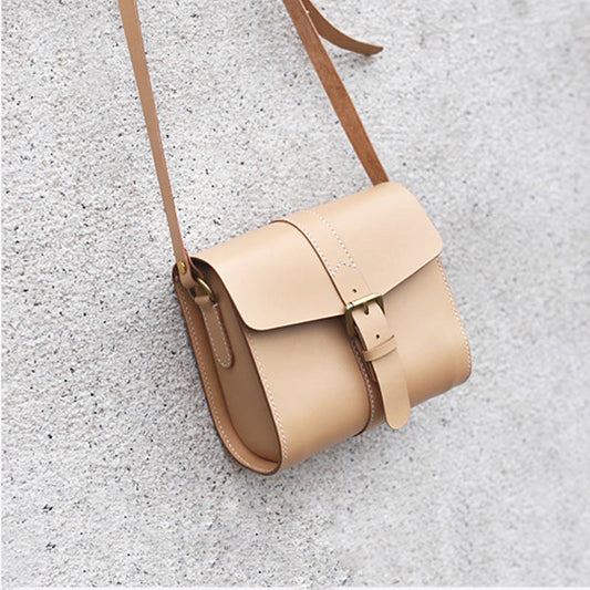 Women Leather Square Side Bag Pattern Leather Pattern Women Crossbody Bags Leather Craft Pattern